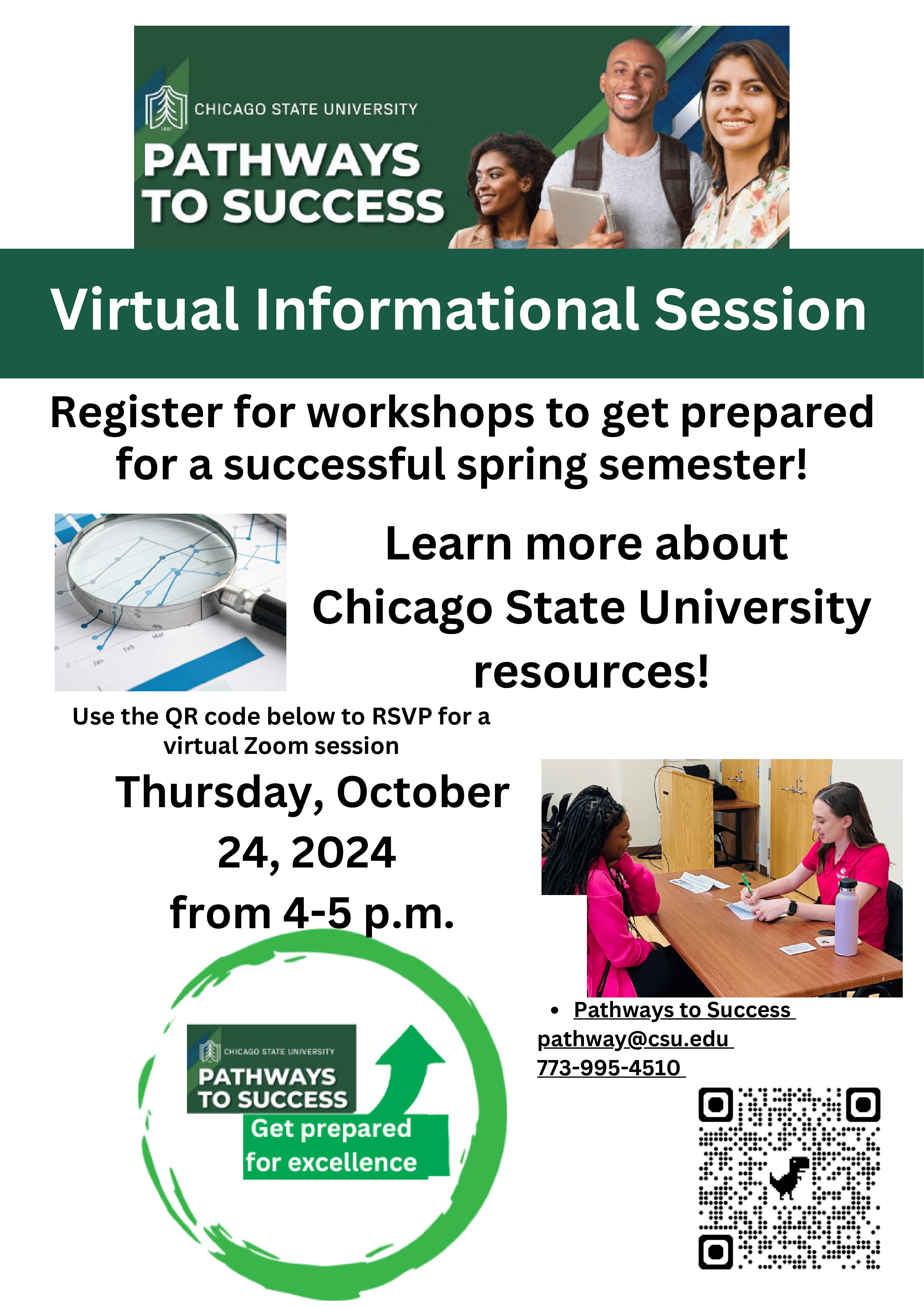 Pathways to Success Virtual Informational Session