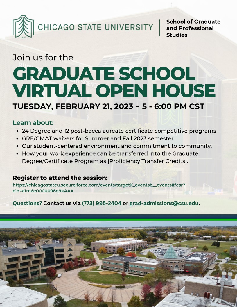 Graduate program open house